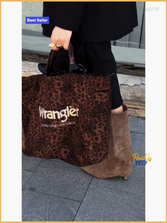 The Blume Bag – Leopard Print Tote | Work, Travel & Everyday  Large Tote Bag for Women Designer Leopard Print Purse Travel Work Gym